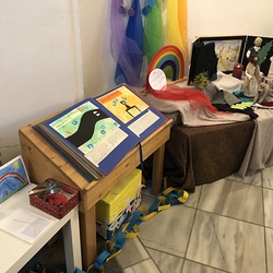 Kinderbibelecke in der Kirche