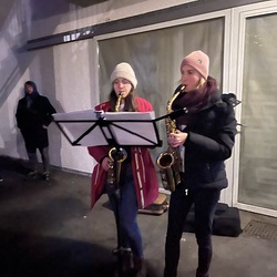 Sternsingen in der Siedlung