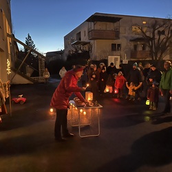 Sternsingen in der Siedlung